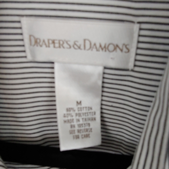 Drapers & Damon's Shirt Butterflies Fireflies Med - Picture 2 of 8